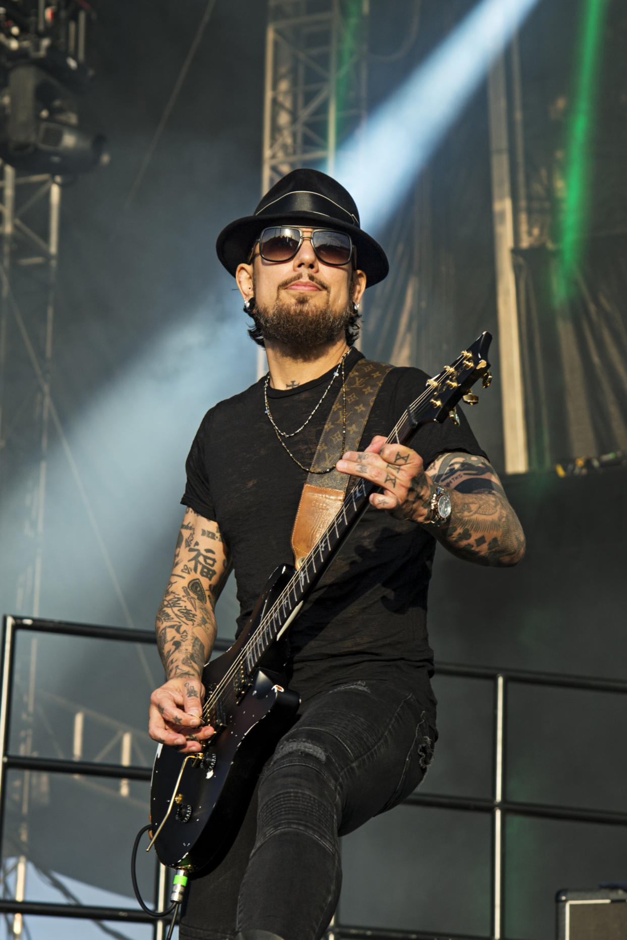 Dave Navarro of Jane’s Addiction seen at KAABOO 2017 in San Diego. (Photo by Amy Harris/Invision/AP)