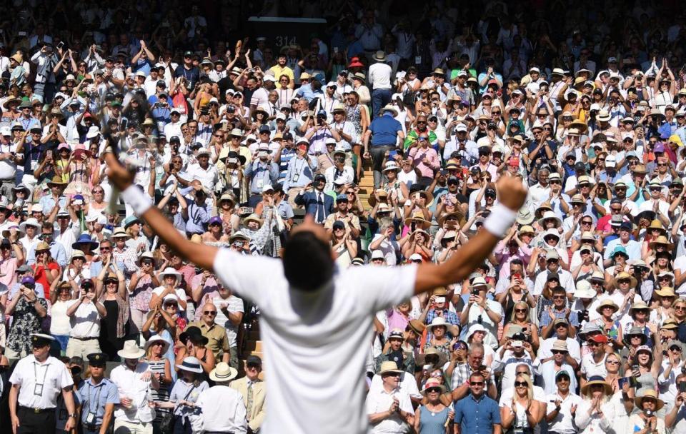 Djokovic has won Wimbledon again, returning the the pinnacle of grass-court tennis (EPA)