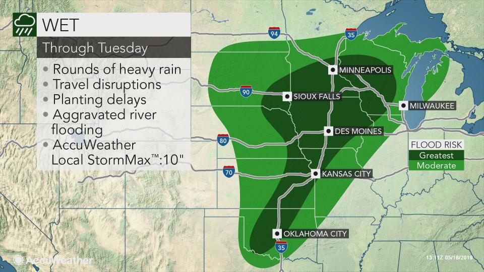 Map courtesy of AccuWeather