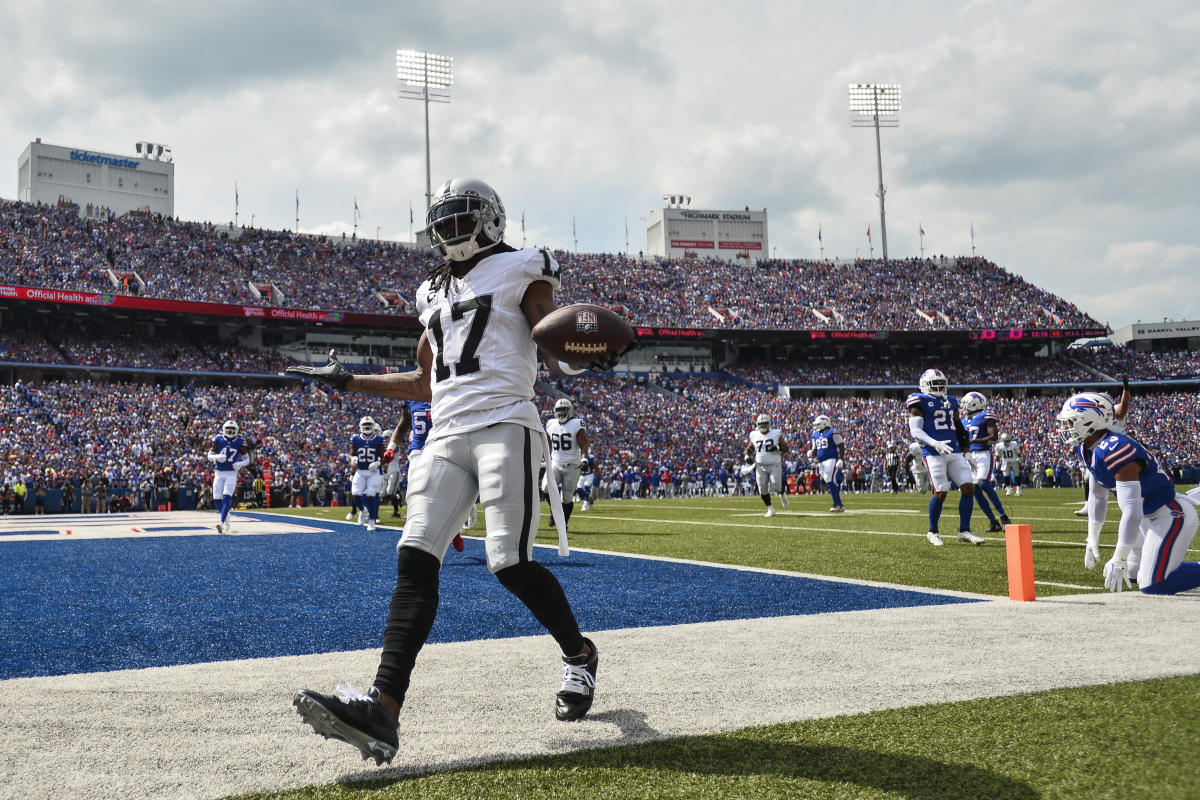 Raiders News: Davante Adams Calls Out Bills' Taylor Rapp For  Helmet-To-Helmet Hit