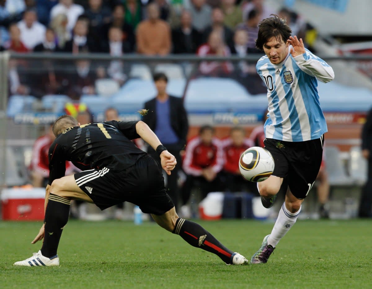 MESSI Y CRISTIANO (AP)