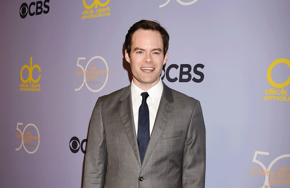 Bill Hader doesn't like watching himself on screen credit:Bang Showbiz