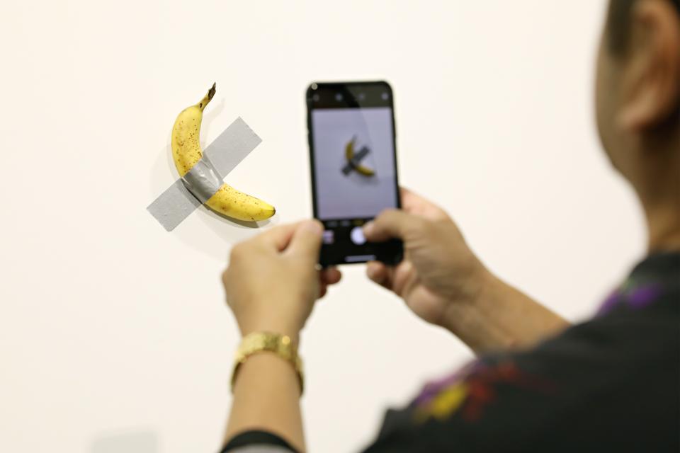 The banana, in all its social media glory.