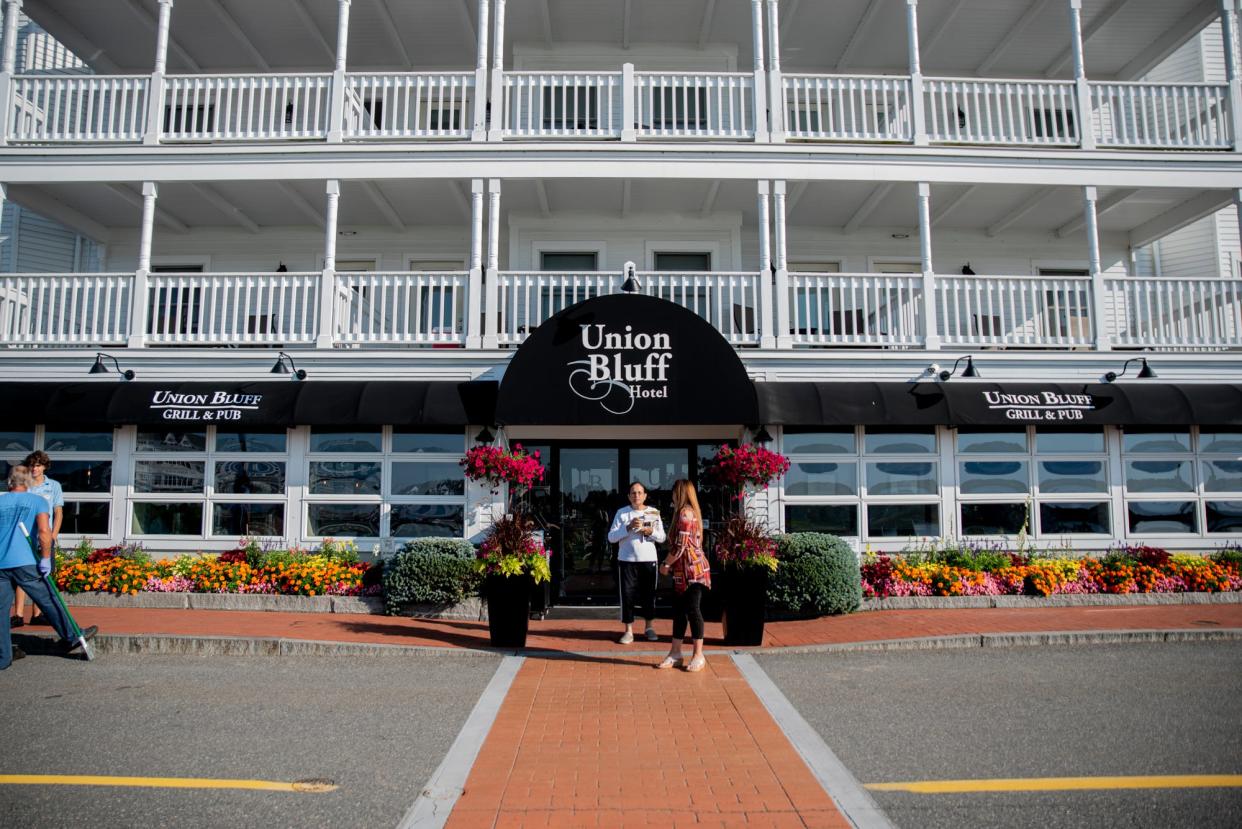 The Union Bluff Hotel at 8 Beach Street was sold to Giri Hotel Management for $23 million on Dec. 15, 2021 in York Beach, Maine.