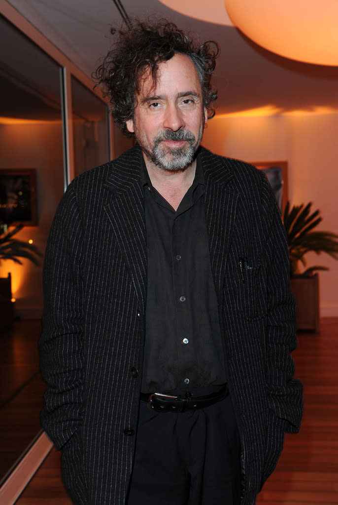 2010 Vanity Fair Party Honoring Martin Scorsese Cannes Film Festival Tim Burton