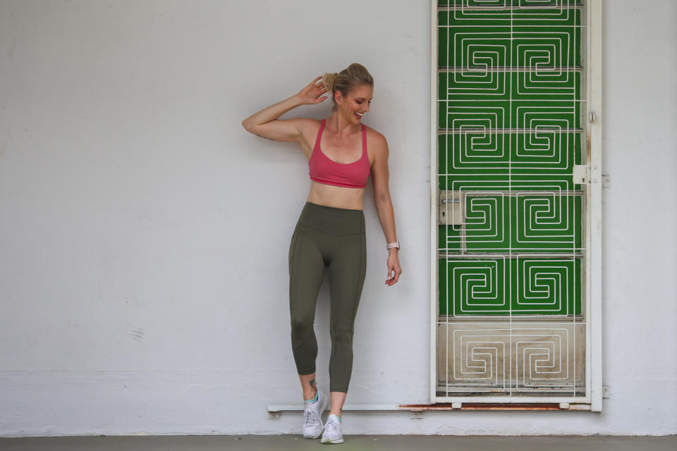 Amanda Dale says her fitness goals nowadays to balance flexibility and mobility with strength and power, and to stay injury-free. (PHOTO: Cheryl Tay)