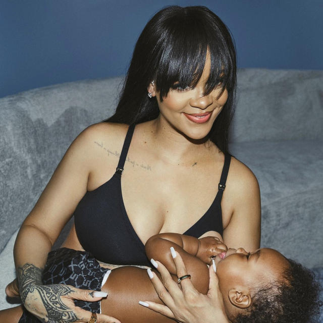 Rihanna dévoile de tendres photos d'elle et son fils pour le