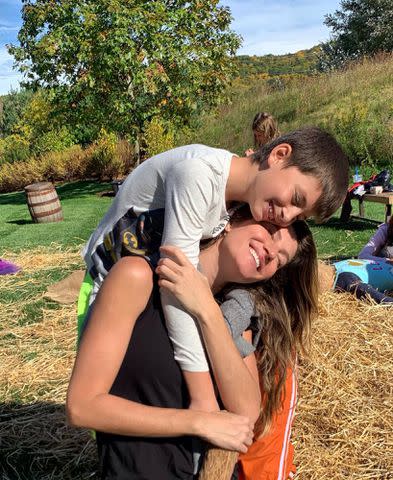 <p>Gisele Bundchen Instagram</p> Gisele Bundchen and her son Benjamin.