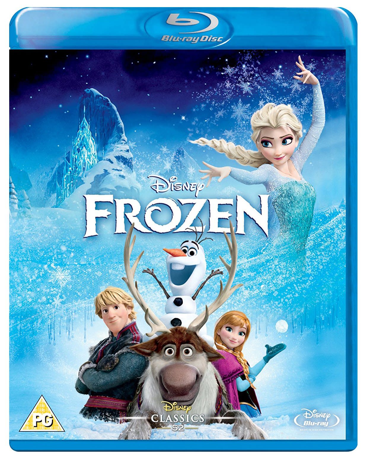 Frozen Movie in Blu-Ray