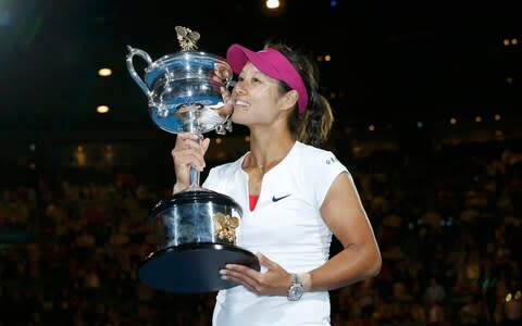 The most famous Chinese tennis star is Li Na, who won two grand slams during her career - Credit: Reuters