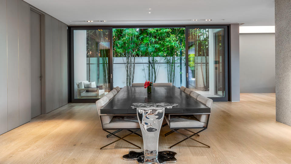 The dining room - Credit: Photo: LPG/ONE Sotheby’s International Realty