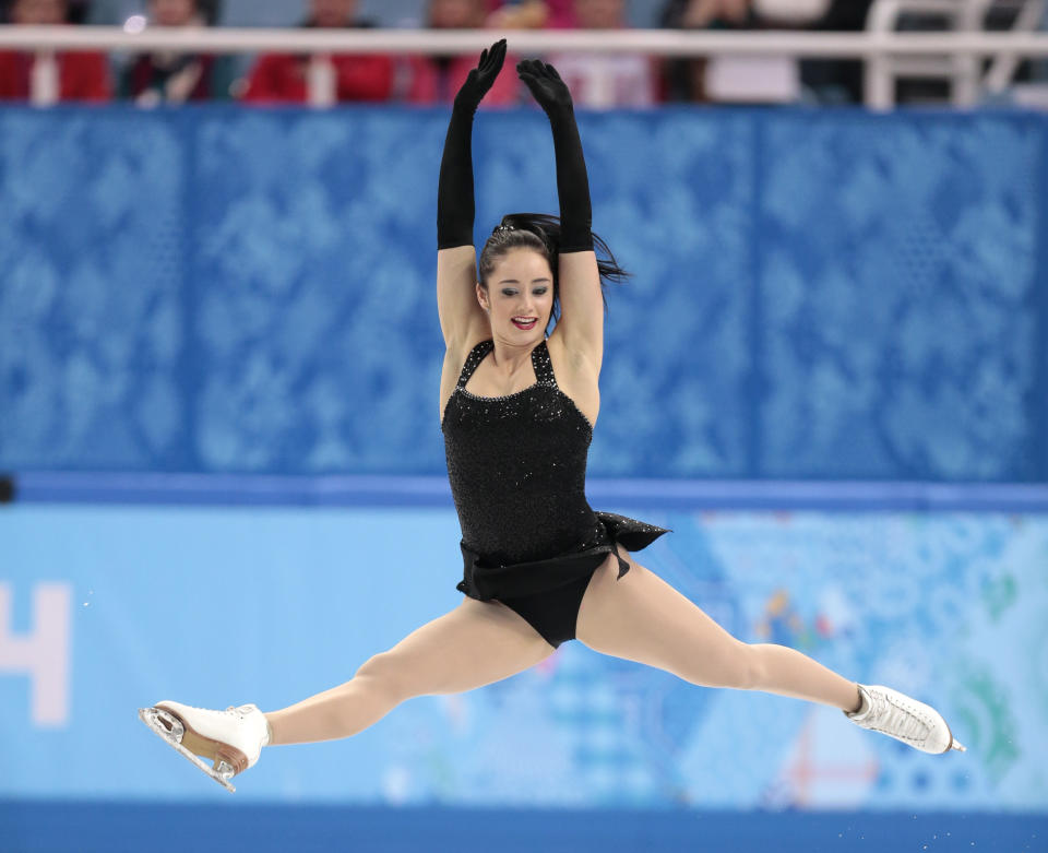 <p>Since coming back from injury, Kaetlyn has regained her elite form with jumps that are among the highest and fastest in the world. (AP) </p>