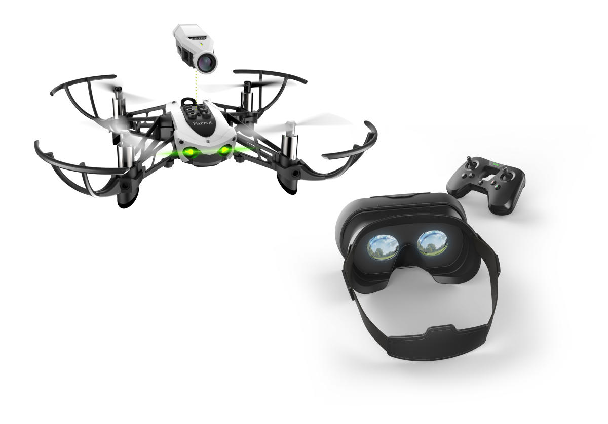 Mambo FPV mini quadcopter a drone's eye view | Engadget