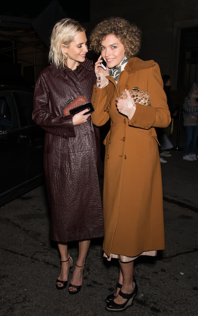 Bottega Veneta AW18 show at NYFW