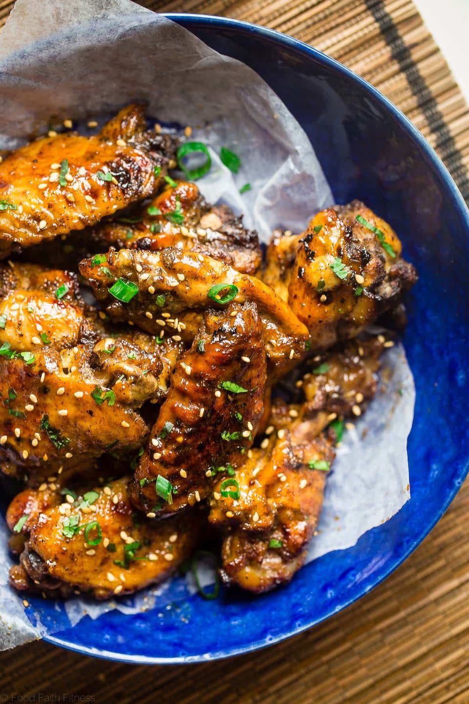 Sticky Slow Cooker Chicken Wings With Pineapple 5-Spice Sauce