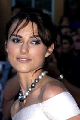 Keira Knightley at the LA premiere of Walt Disney's Pirates Of The Caribbean: The Curse of the Black Pearl