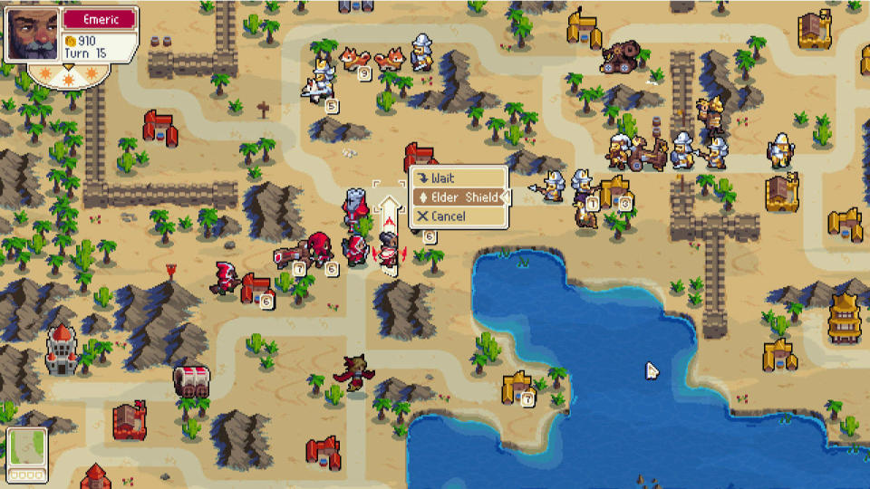 Wargroove, a turn-based strategy game from the publisher of Stardew Valley, is