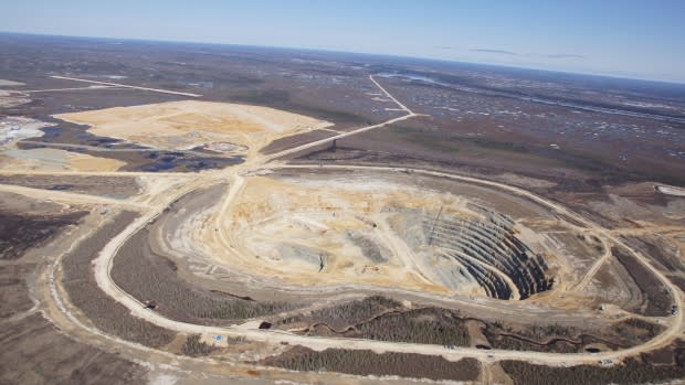 The De Beers Victor Diamond Mine is the first diamond mine in Ontario. Photo from Wildlands League via CBC News.