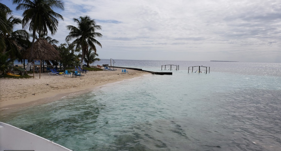 The Rendezvous Caye island is less than an acre in size. Source: Google Maps/Nuresh Maredia