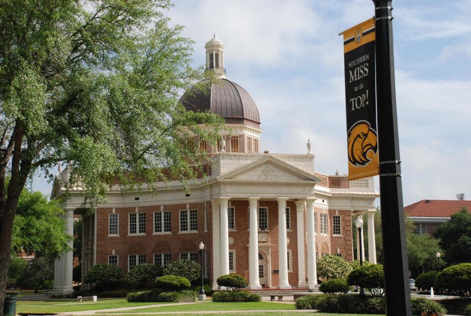 The Lucas Administration Building on the University of Southern Mississippi's Hattiesburg campus. File Photo