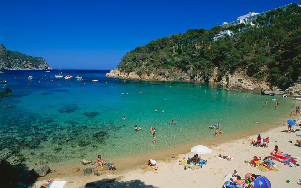 Playa de Aiguablava, Catalonia