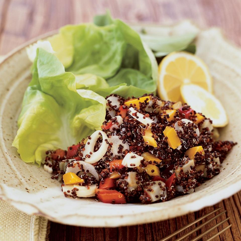 Quinoa, Artichoke and Hearts of Palm Salad