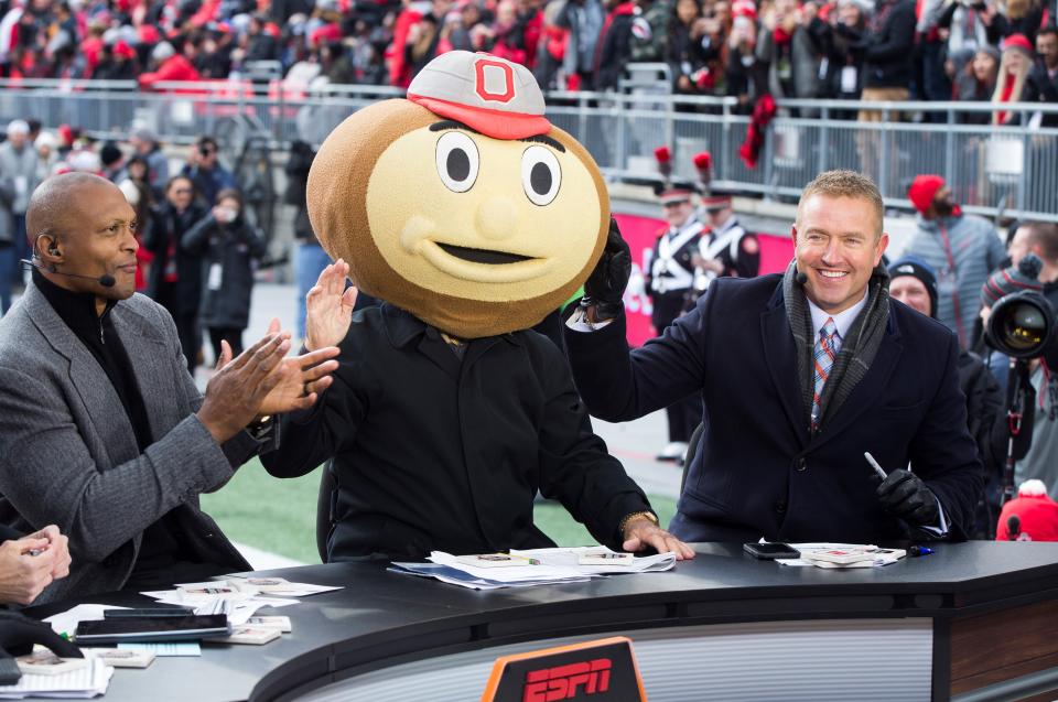 ESPN College GameDay will broadcast from Ohio State vs. Michigan