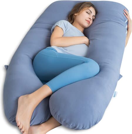 Baby Products Online - Hiccapop Wedge Pregnancy Pillow for Tummy Support, Maternity wedge pillow for pregnancy Belly Wedge Pillow