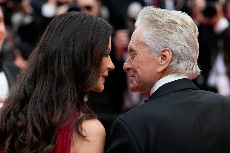 Catherine Zeta-Jones y Michael Douglas siempre se mostraron muy enamorados en público