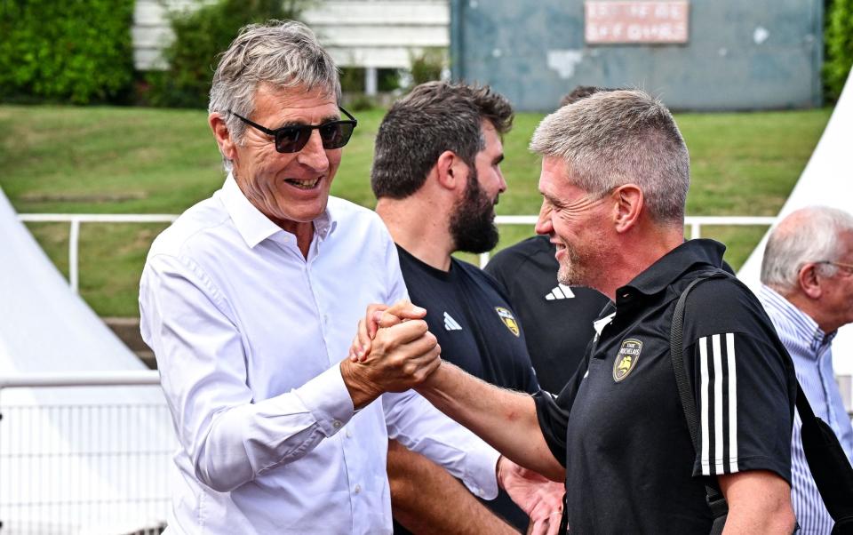 Vincent Merling and Ronan O'Gara