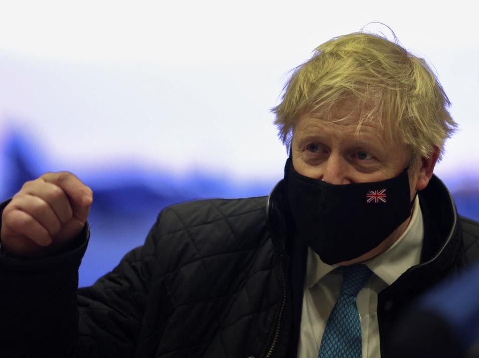 Boris Johnson dismissed reports as ‘total rhubarb’ (Carl Recine/PA) (PA Wire)