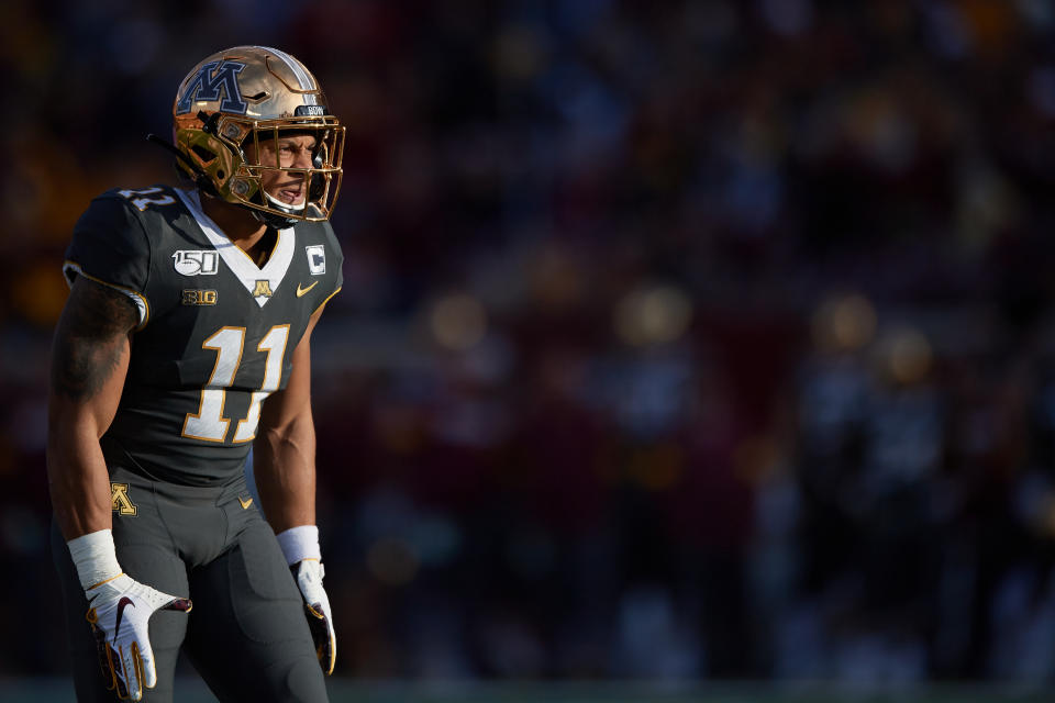 Antoine Winfield Jr. will get a chance to play with Tom Brady. (Photo by Hannah Foslien/Getty Images)