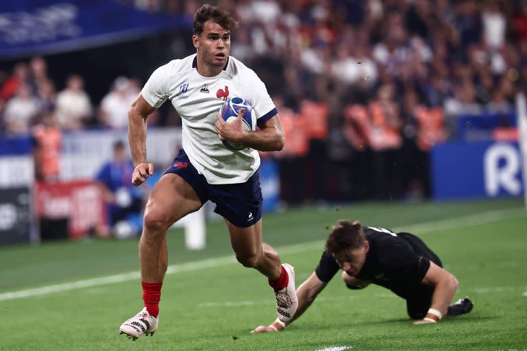 Francia derrotó a los All Blacks en la primera jornada del Mundial 2023 y se ilusiona con pelear por el título