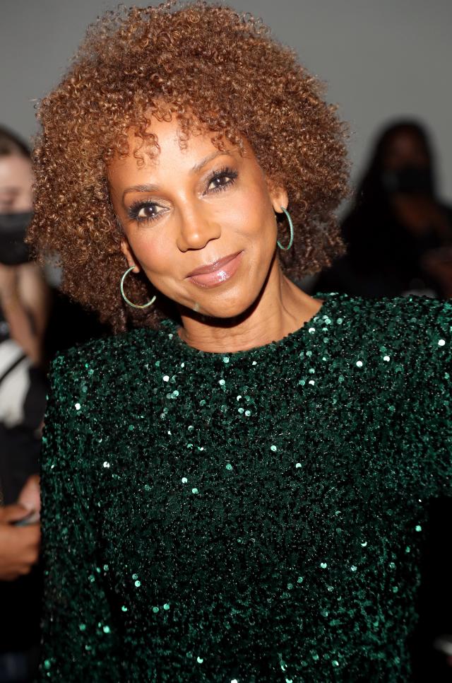 Holly Robinson Peete attends Sergio Hudson SS22 during New York Fashion Week on Sept. 9, 2021.