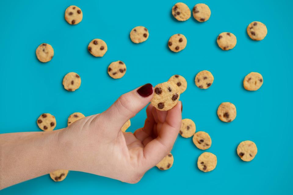 High Key Chocolate chip cookies