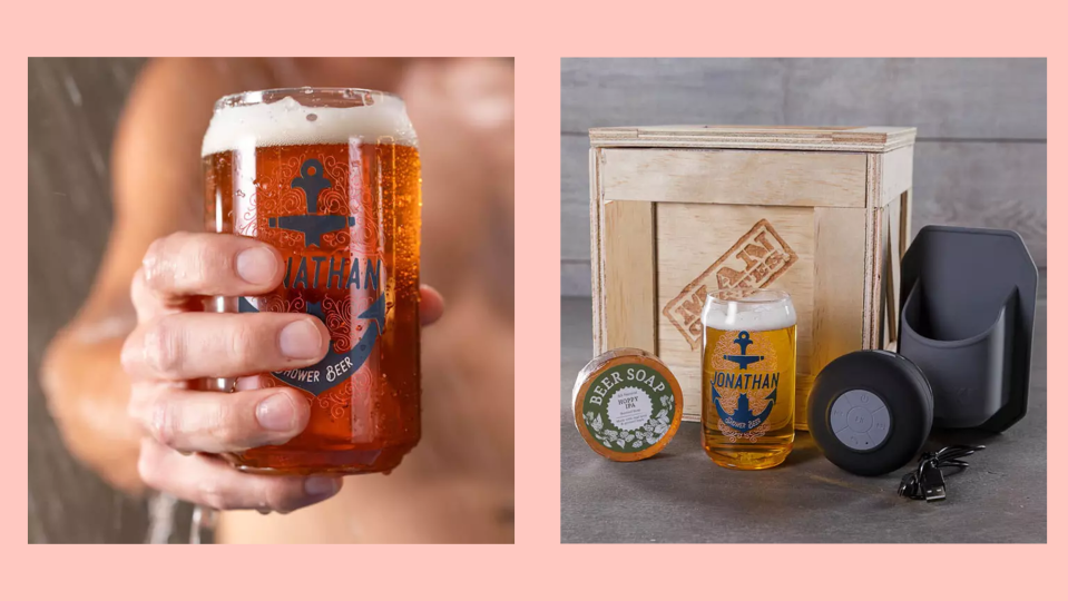 Valentine's Day Gifts for Men: Shower Beer Man Crate