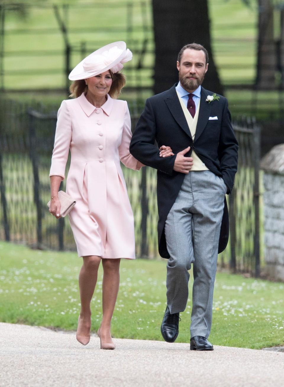 James Middleton with his mother Carole (Arthur Edwards/The Sun/PA) (PA Archive)