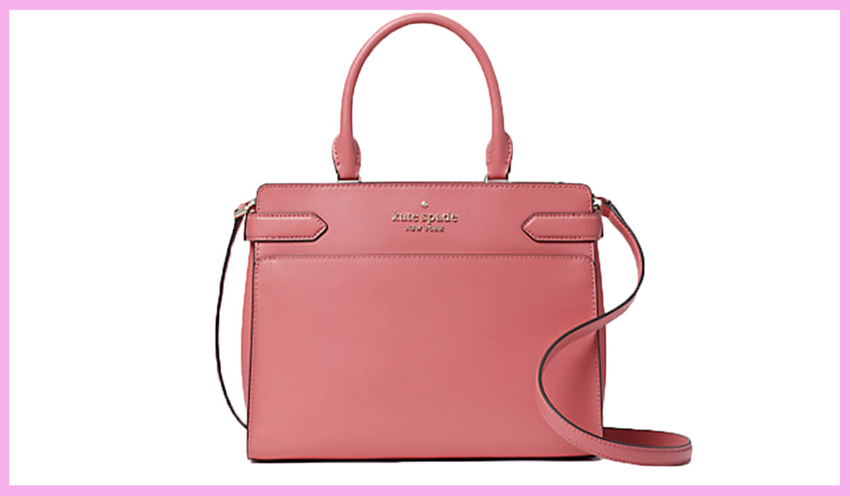 Need a bit more structure in your life while staying stylish? This satchel's for you. (Photo: Kate Spade)
