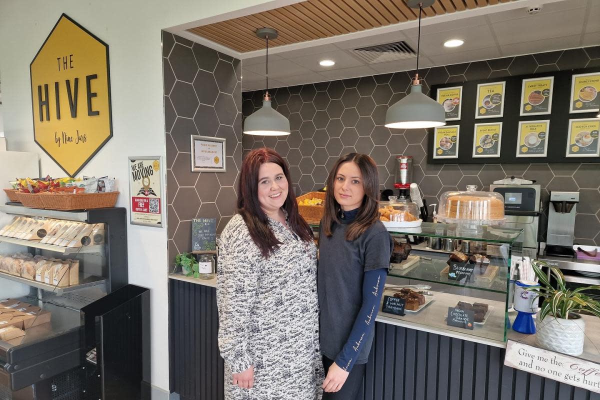 The Hive baristas: Emma Perry on the left and Megan Grace on the right <i>(Image: The Hive)</i>