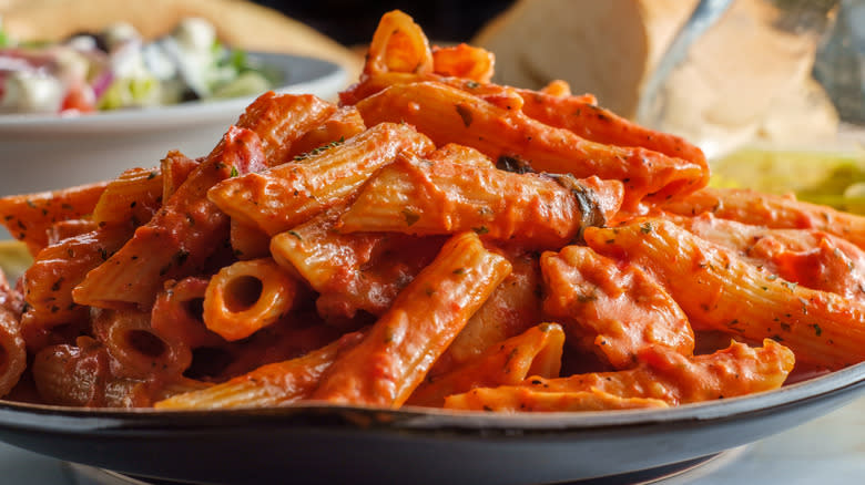 Pasta in vodka sauce