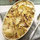 <p>Rich Gruyère cheese is combined with potatoes and cauliflower to make this classic French side dish. </p><p><strong><em><a href="https://www.womansday.com/food-recipes/food-drinks/recipes/a31243/potato-gruyere-gratin-recipe-ghk1210/" rel="nofollow noopener" target="_blank" data-ylk="slk:Get the Potato-Gruyère Gratin recipe;elm:context_link;itc:0;sec:content-canvas" class="link ">Get the Potato-Gruyère Gratin recipe</a>. </em></strong></p>