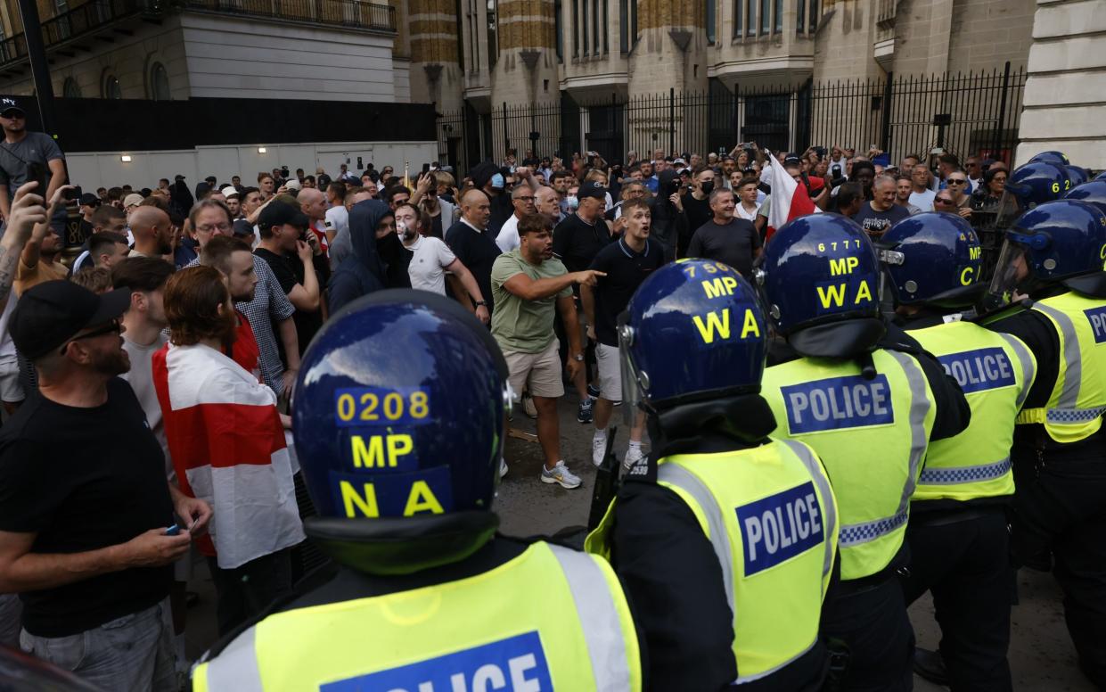 Police facing far-Right protests in London over Southport stabbings