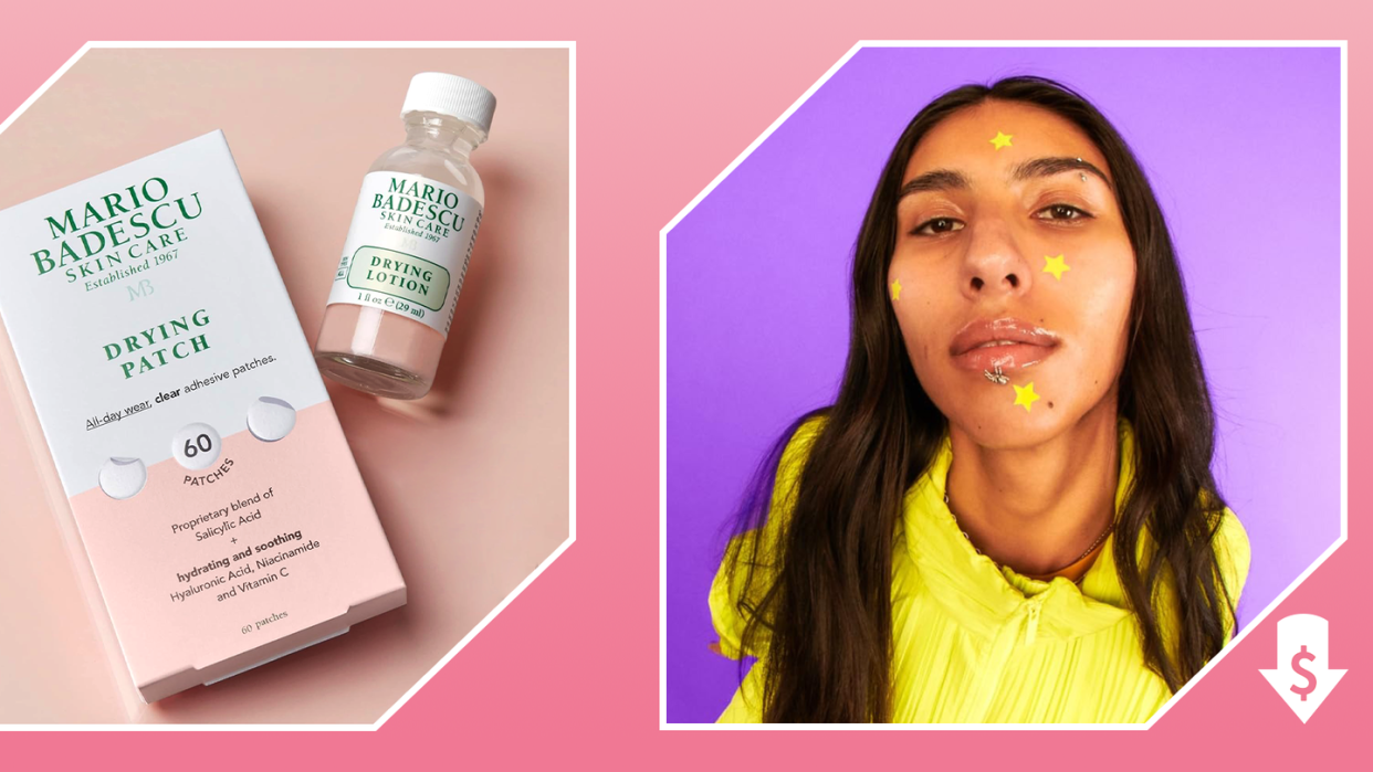 mario badescu drying lotion, starface pimple patches