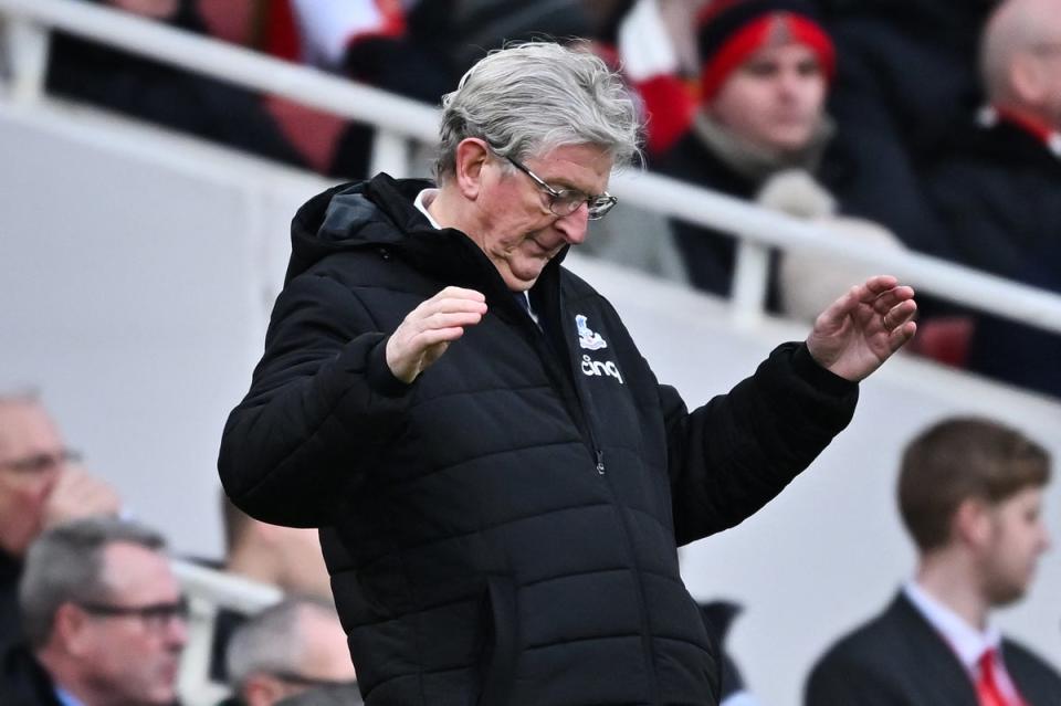 Der Druck auf Crystal Palace-Manager Roy Hodgson wächst (AFP via Getty Images)