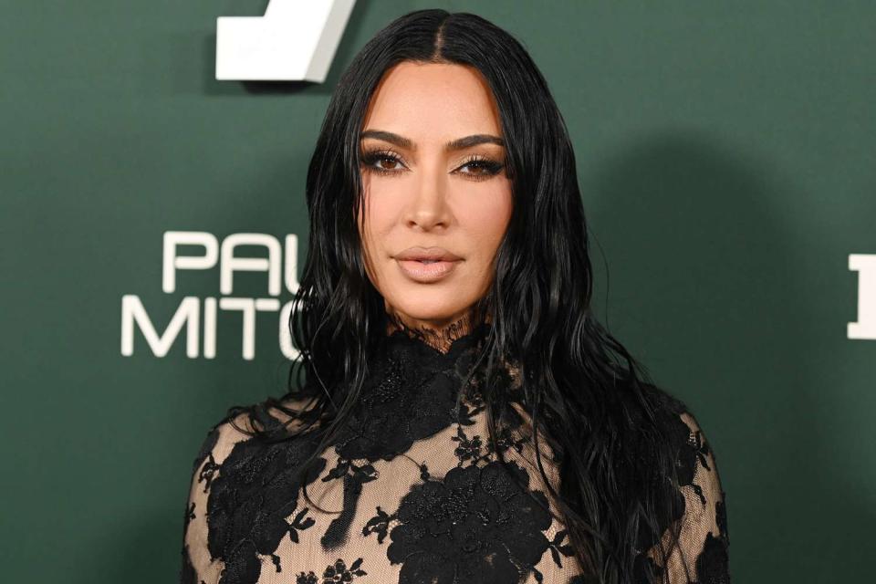 <p>Gilbert Flores/Variety via Getty</p> Kim Kardashian at the 2023 Baby2Baby Gala held on November 11, 2023