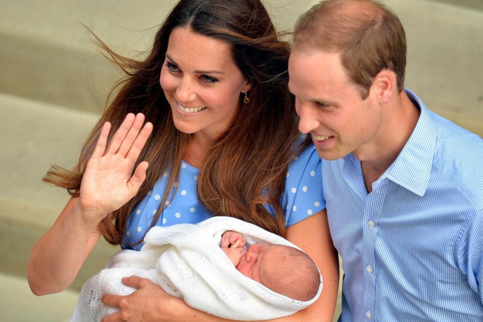 Kate Middleton was being treated in hospital for extreme morning sickness while pregnant with Prince George when the prank took place (PA)