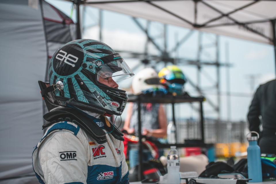 Shea Holbrook had not raced in 15 months before the World Racing League event at Daytona International Speedway June 11.