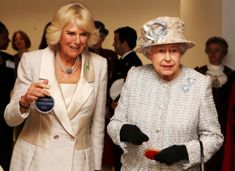 Camilla, Duchess of Cornwall and Queen Elizabeth II/Photo by Chris Radburn - WPA Pool/Getty Images