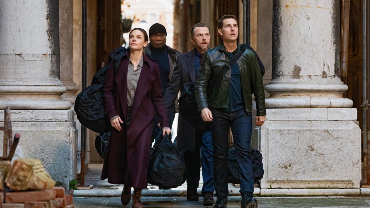  Tom Cruise, Ving Rhames, Simon Pegg, and Rebecca Ferguson in Mission: Impossible - Dead Reckoning Part 1 