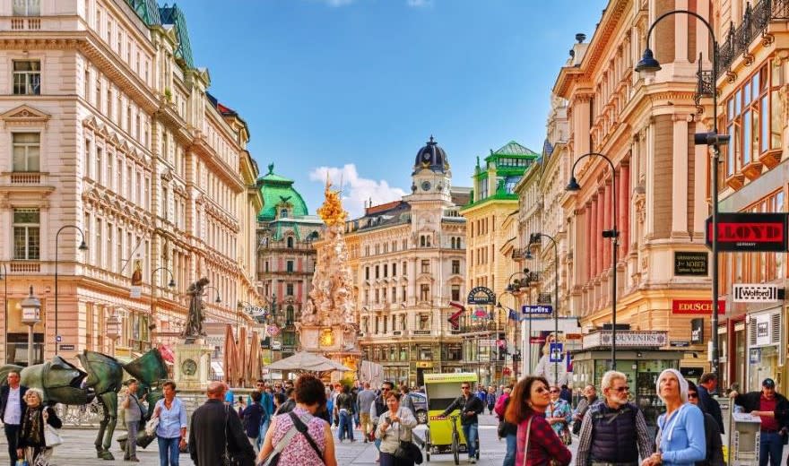 Viena es considerada en el ranking de Mercer como la ciudad con mejor calidad de vida
